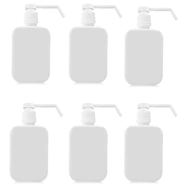 

empty spray bottle with rotary nozzle, 6 pcs 500ml pressing type soap dispenser sprayer, for home office toilet kitchen