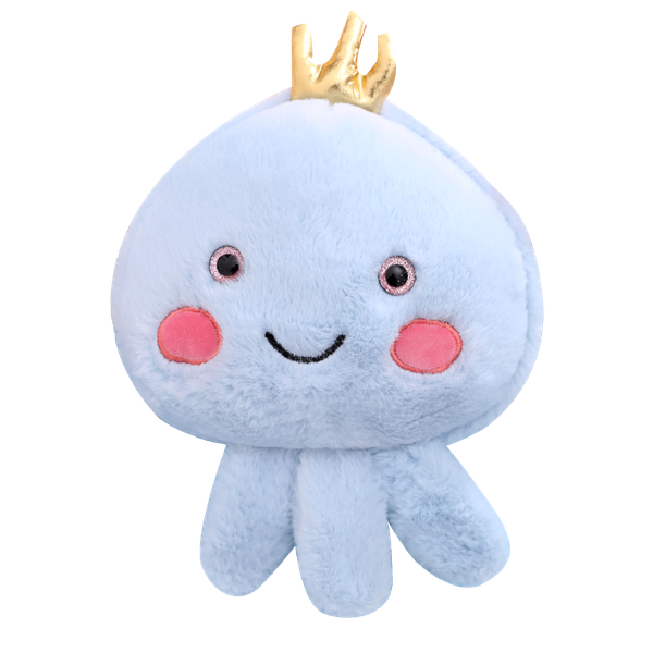 

dropship women's handbags plush bag jellyfish cartoon small bag girl mini back pack coin purse messenger shoulder love kind toys, White