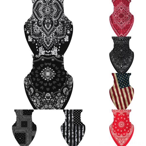 

xdugo 3d printing skull masks multi scarf bandana ski sport motorcycle biker camping face masks outdoor hiking function dustproof caps, Black