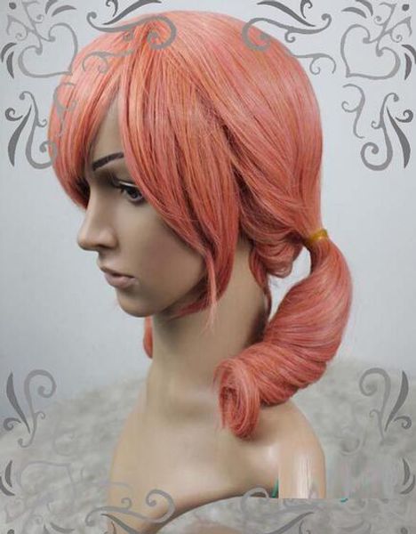 

gt; &gt;&gt;&gt;final fantasy 13 oerba dia vanille ponytails pink short lolita costume cos wigs