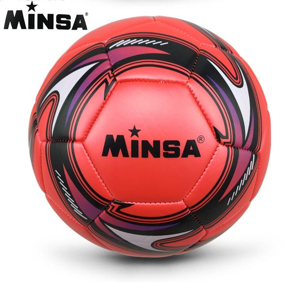 Neue Marke 2017 MINSA Offizieller Standard-Fußball Größe 5 Training Futebol Fußball Ball Futbol Match Voetbal Bal