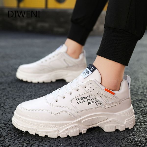 

men casual shoes lace up men shoes breathable walking sneakers tenis feminino zapatos boots vintage boots tooling, Black