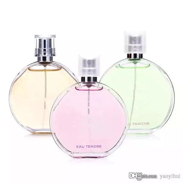 

Big name ladie perfume pink yellow green 100ml large volume pray perfume long la ting fragrance fa t d