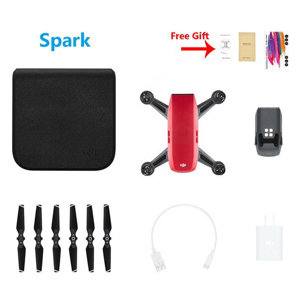 

DJI SPARK Mini FPV Drone 12MP Camera 1080p Video 2-Axis Gimbal Active Track