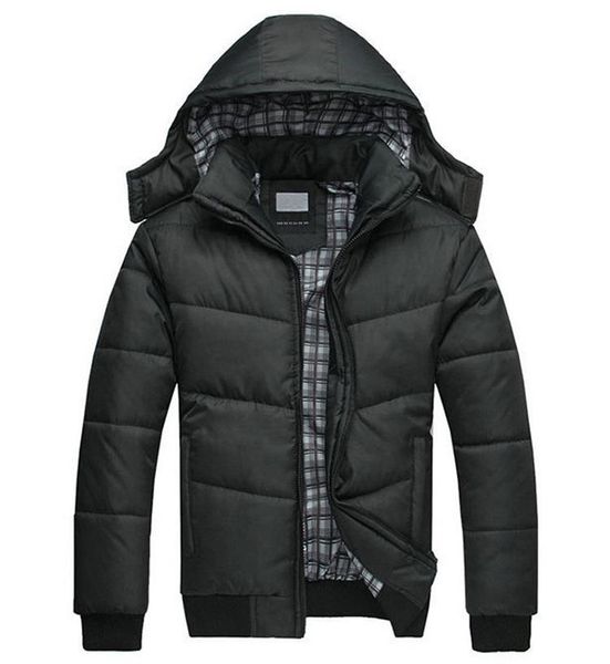 

winter down jacket men doudoune homme hiver marque mens winter jackets and coats warm, Black
