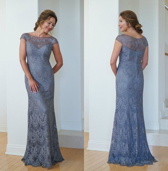 

modern mermaid jasmine mother of the bride dress jewel neck short sleeve applique tulle lace wedding guest dresss floor length evening gown, Black;red