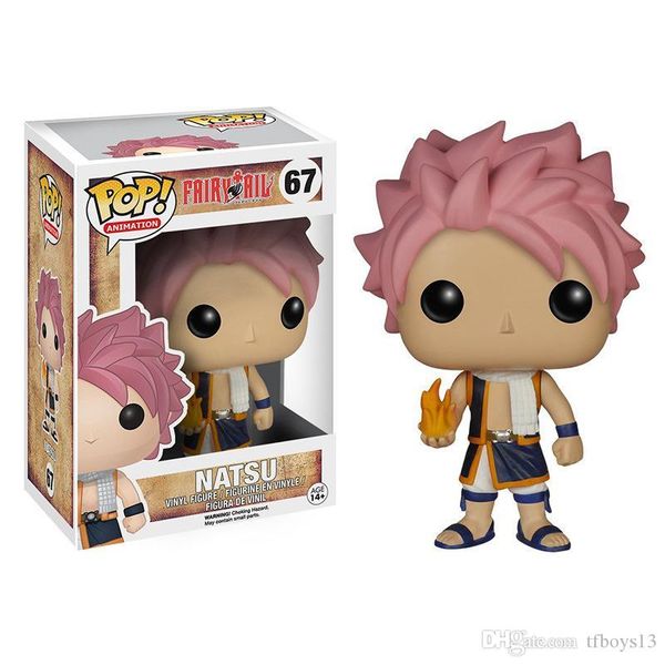 

lxh brandnew 2020 new design imperfect funko pop second hand anime fairy tail natsu figure collectible model toy