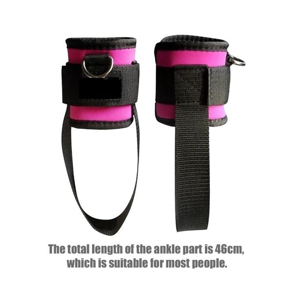 

sports ankle sports equipment accessories ankle cuffs adjustable straps exercise legs training fitness protective gear, Blue;black