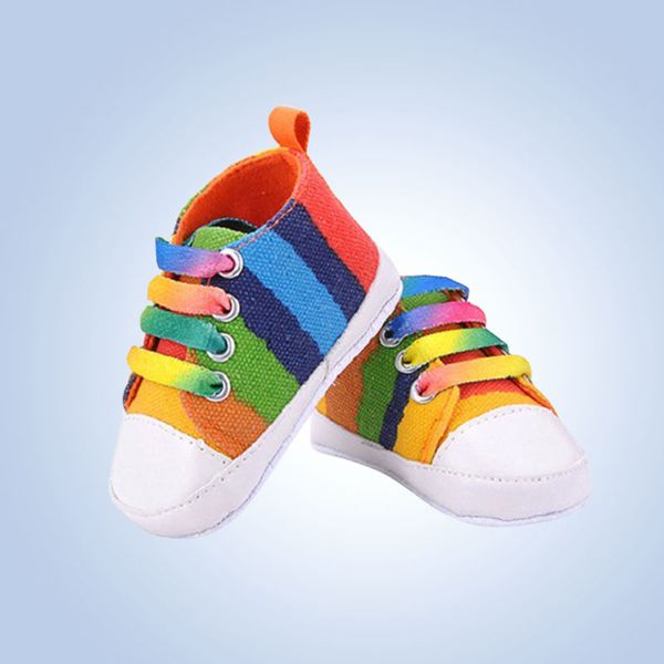 

infants newborn baby canvas shoes footwear soft sole anti slip children products