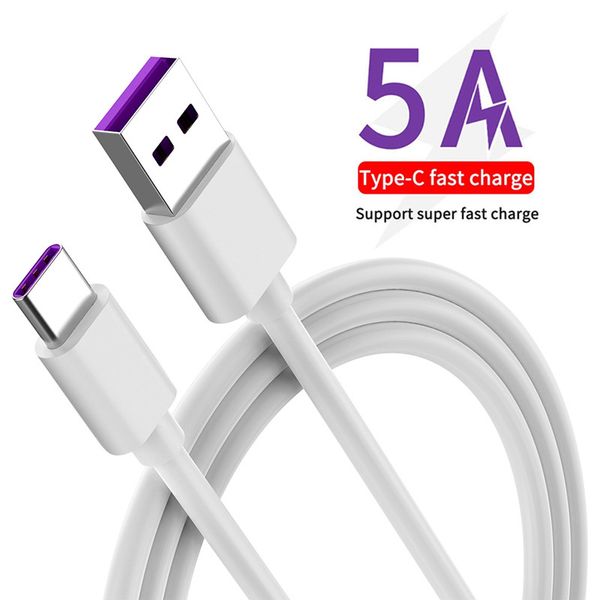 

5a тип c кабель для huawei usb-кабель p20 pro lite mate 10 pro p10 облегченный usb 3.1 supercharge супер зарядное устройство кабели