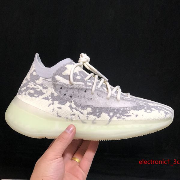 

2020 new kanye west designer shoes 380 v3 alien running shoes men womens fashion breathable trainers athletic casual sneakers size 36-46