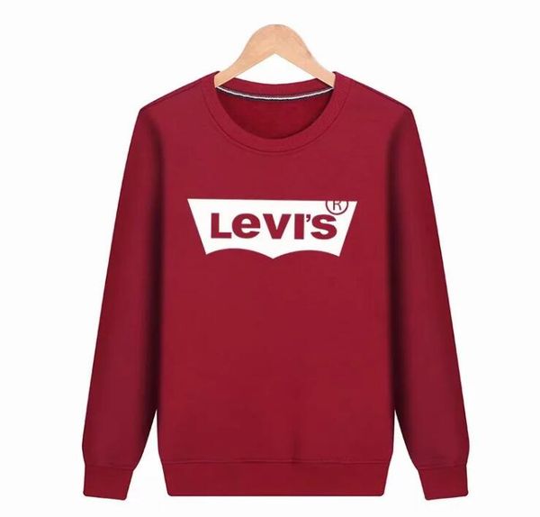 

Levis Designers Новый свитер с капюшоном с полоской Толстовки мужская одежда