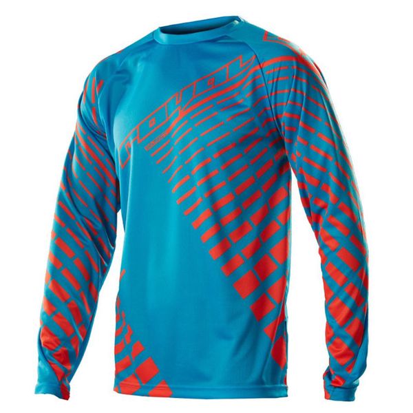 

2020 new am//dh long motorcycle racing jersey mountain soft tail long sleeved jersey speed surrender motocross dirt bike m, Black;red