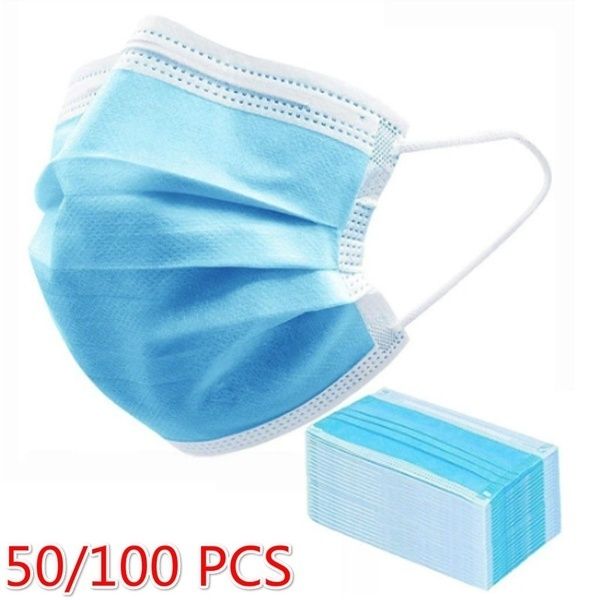 

dhl ship 12 hour 50 / 100pcs adult face mask дышащие маски одноразовые сегодня купить сегодня корабль в 24-часовых личностных медицинских ма