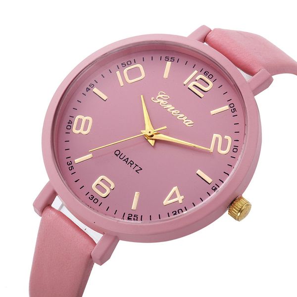 

women's watches fashion retro dial pu leather kol saat analog quartz wrist watch watches clock reloj hombre retro kol saat 4kk, Slivery;brown