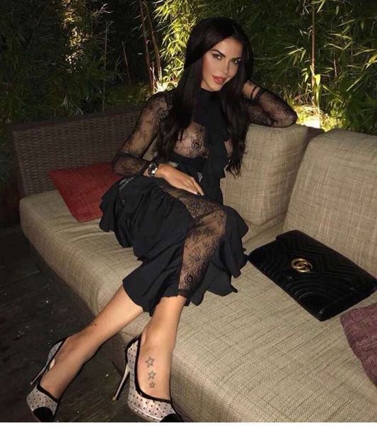 

black color fashion ruffles bodycon jumpsuits long sleeve red carpet celebrity fashion jumpsuits high quality, Black;white