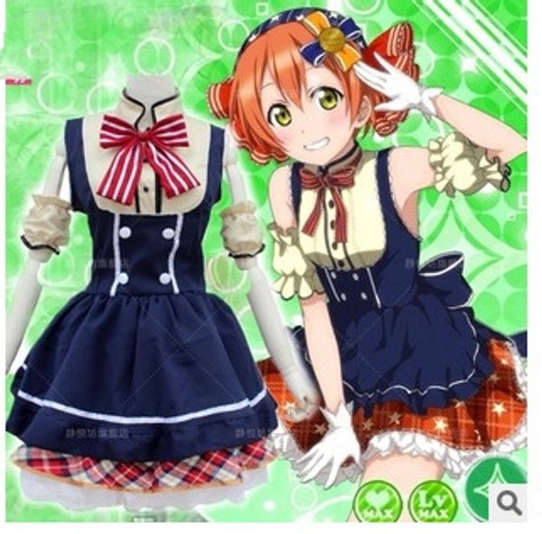 

love live candy cos starry maid cosplay japanese anime lolita princess anime costumes costumes & cosplay skirt, Black