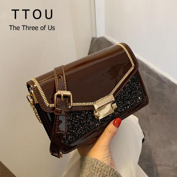 

старинные натуральная кожа блестки украшения crossbody сумки для женщин 2020 мини плечо сумка посыльного женские сумки тотализаторы