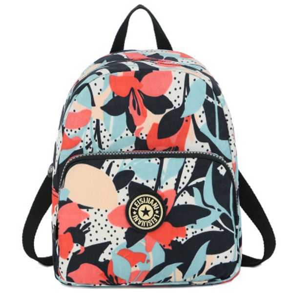 

women's print lapbackpack women travel bags multifunction rucksack waterproof nylon school backpacks for teenagers