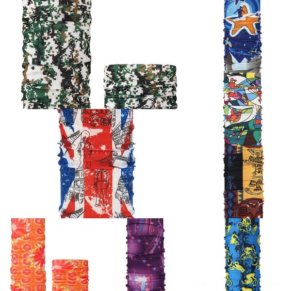 

mkzgt multifunction head cycling windproof mtb bike scarf headwear mask full uv protection hiking ski fishing mask scarf bandana face, Black