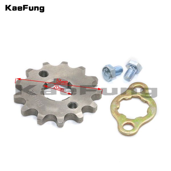 

420 20mm 10t 11t 12t 13t 14t 15t 16t 17t 18t 19t 20t engine sprocket for motorcycle atv dirt pit bike go kart 4 wheeler quad