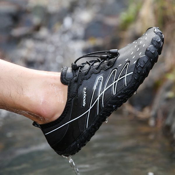 

outdoor hiking sneakers upstream socks waterproof aqua shoes lightweight breathable soft wear-resistant climbing trekking shoes
