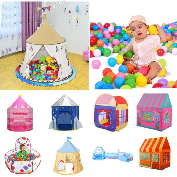 

kids tent house indoor outdoor toy tents camping foldable tent baby balls pool toy play ball pit pool playhouse children's room