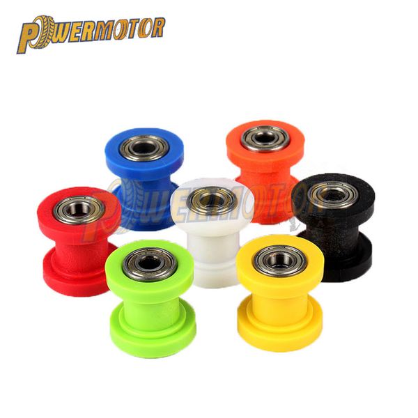 

chain roller moto slider tensioner wheel guidepit dirt mini bike 8mm 10mm for kayo t2 t4 t4l pit dirt mini bike moto atv cr104fs