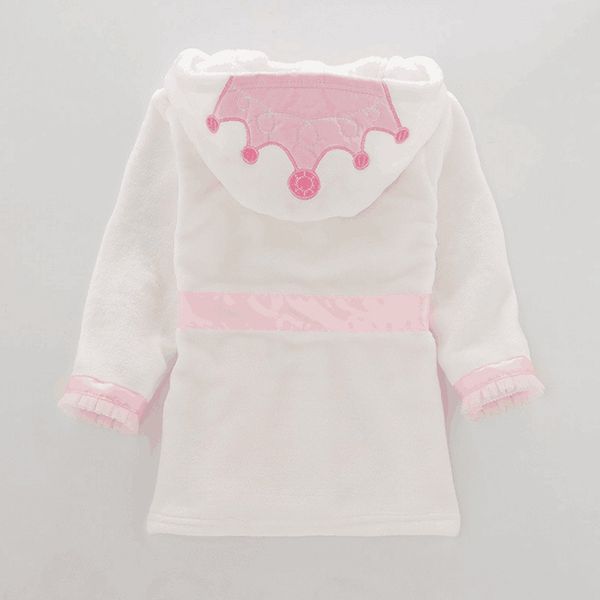 

bath towel blanket bathrobe night gown hooded wrap cute soft for children baby fj88, Blue;red