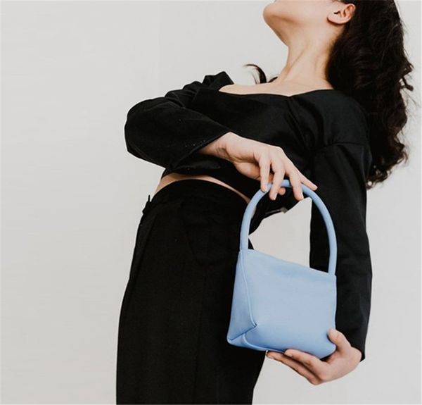 

Designer Versatile Oil Wax Leather Underarm Bag women's Retro One Shoulder Handbag 4 Multicolor Fashion Item Number PH-CFY2001061
