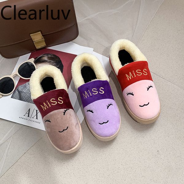 

winter warm indoor women's boots pantoufles femme furry slides for women fur slides for women indoor slippers claquette fourrure, Black