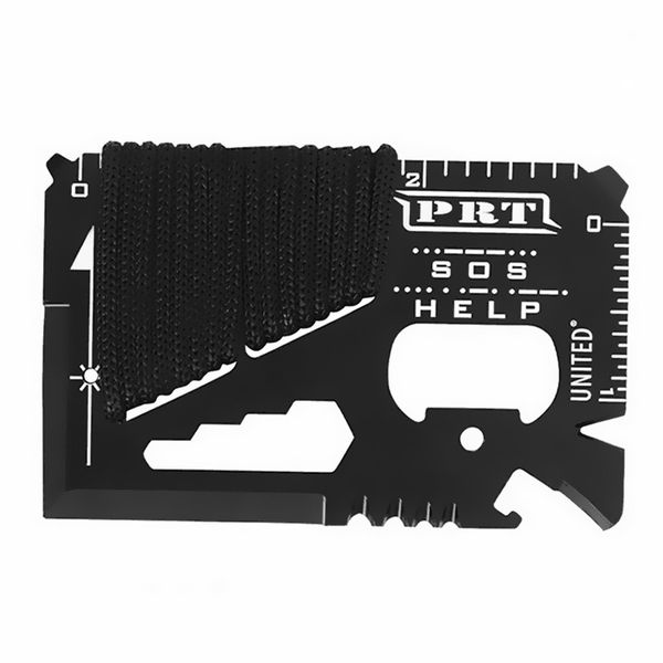 

14 in 1 multi purpose pocket credit card survival outdoor camping tools