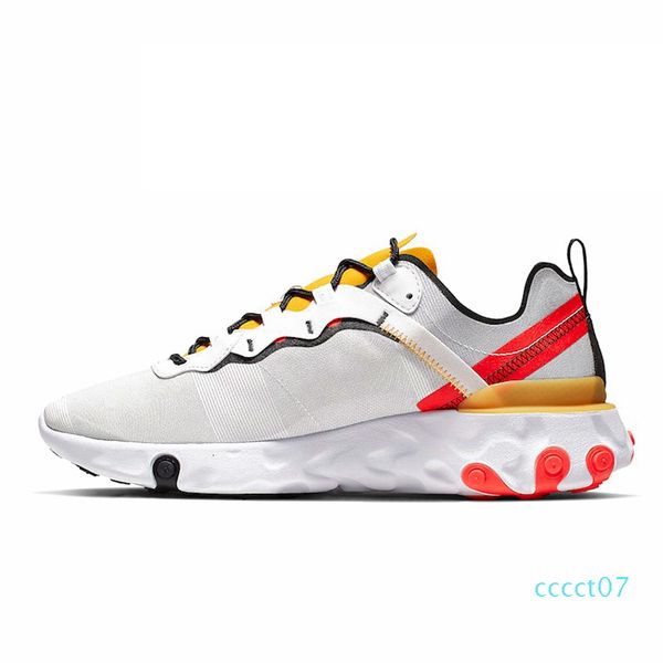 

triple black react element 55 87 tour yellow total orange anthracite metallic gold 55s sneakers men running women designer mens train ct7