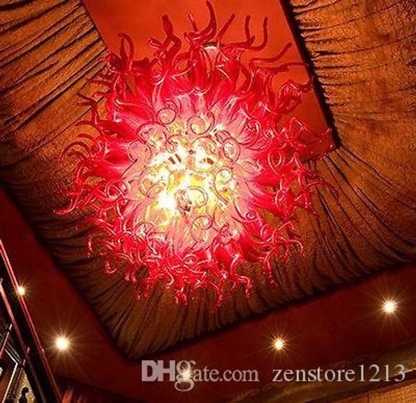 

italy designed blown glass ceiling chandelier light modern art decor led light source ce ul certificate glass lighting