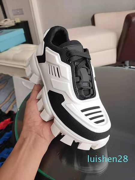 

mens designer shoes cloudbust thunder 50 off luxury sneakers rubber sole white yellow women casual outdoor trainers size 35-46 l26, Black
