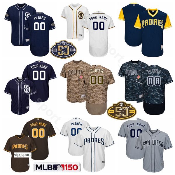

baseball 19 tony gwynn jerseys flexbase 2 johnny manziel 31 dave winfield 51 trevor hoffman 35 randy jones 6 steve garvey white grey, Blue;black