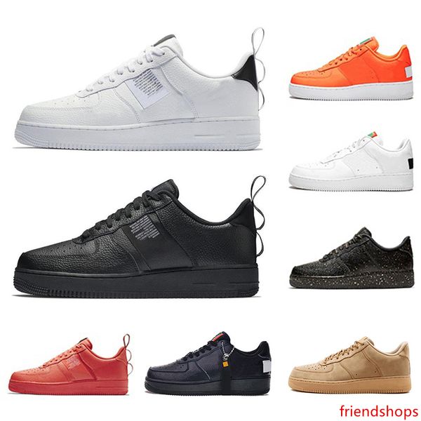 

utility classic triple black white men women casual shoes red sports skateboarding high low cut wheat mens trainers sneakers 36-45