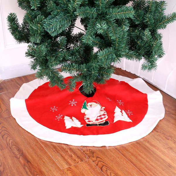 

christmas decorations tree skirt high-end embroidery supplies for party holiday skirts