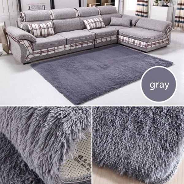

140*200cm large size plush shaggy thicken soft carpet area rugs slip resistant floor mats for living room bedroom home supplies