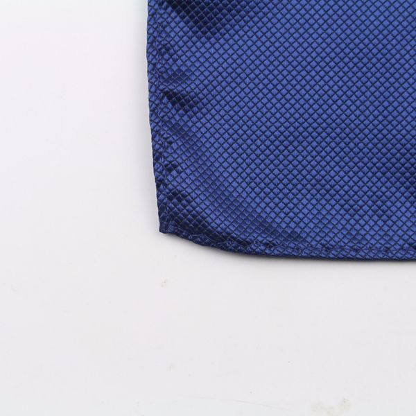 

solid color vintage fashion party men's handkerchief groomsmen men polyester plaid pocket square hanky handkerchiefs no.1-20, Black;blue