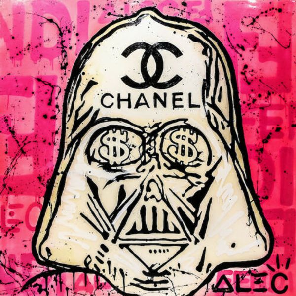 

alec monopoly oil painting on canvas urban art wall decor darth vader home decor handpainted &hd print wall art canvas pictures 191029