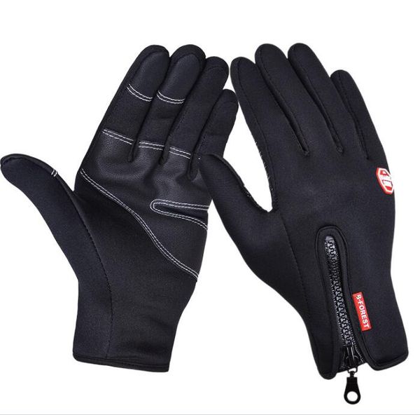 Guanti touch screen caldi a prova di freddo uomo donna Guanti sportivi in pile ispessito Inverno all'aperto equitazione sci caldo impermeabile leggero yakuda fitness