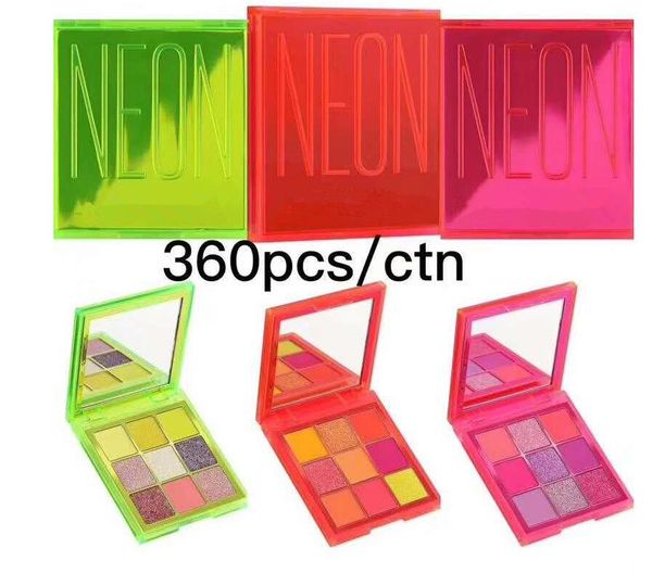 

Dhl in tock 2019 eye makeup beauty color neon eye hadow nude 9 color himmer eye hadow palette 3 tyle