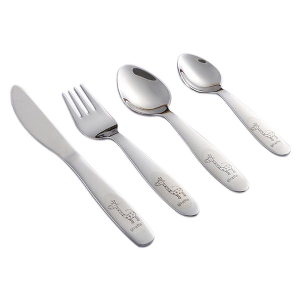 

stainless steel children's western tableware cutlery set