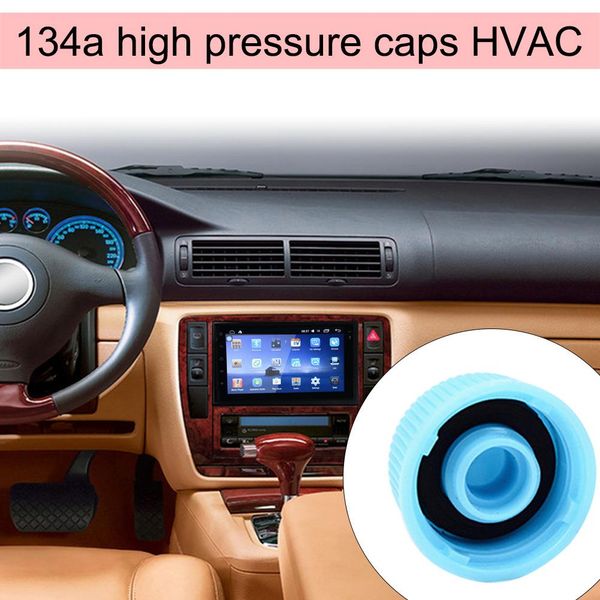 

50pcs car air conditioner 134a valve cap high low side cap dust and leak proof cover