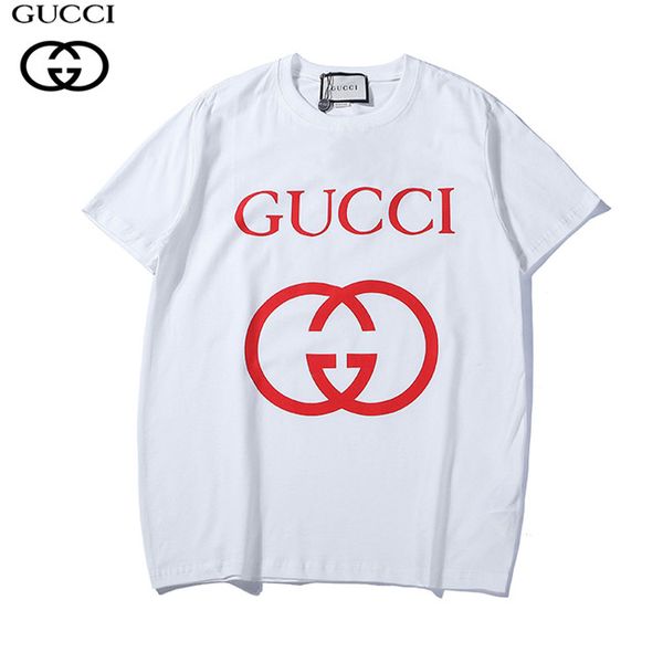 

2020 fashion brand designer t shirt hip hop new arrival mens clothing casual t shirts for men with letters printed tshirt size s-2xl, White