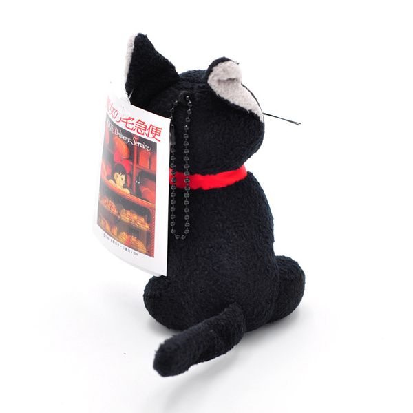 

studio ghibli hayao miyazaki kiki's delivery service black jiji plush toy cute mini black cat kiki stuffed toy keychain pendant