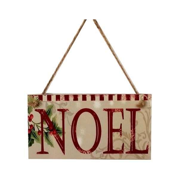 

creative christmas door hanging sign merry christmas wooden cute plaque board home decoration noel colorful