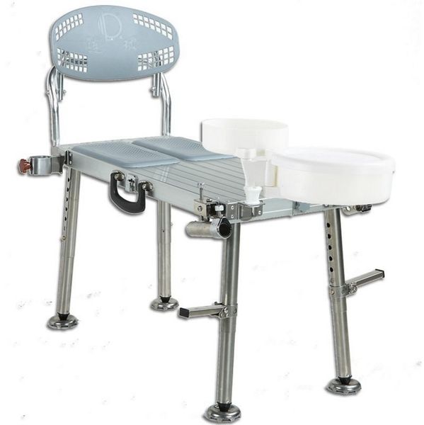 

mini fishing table fishing chair aluminum alloy light and convenient foldable multifunctional accessories 200kg loading