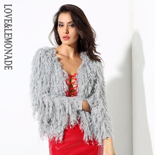 

lovelemonade сыпучие гэри кисточкой декоративные свитера кардигана lm0555, White;black